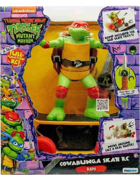 TORTUGA NINJA COWABUNGA SKATE RC