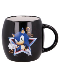 TAZA CERAMICA GLOBE 380 ML SONIC
