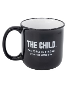 TAZA CERAMICA GLOBE 380 ML BABY YODA MAN 2