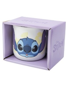 TAZA CERAMICA DESAYUNO 400 ML STITCH PAL 2