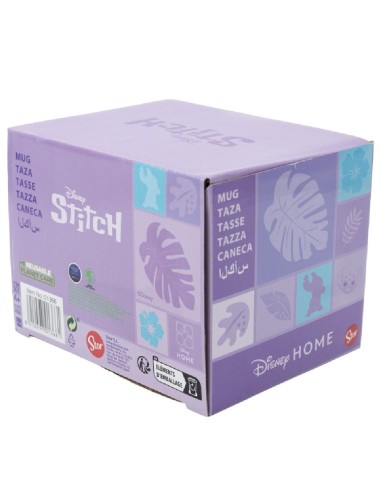 TAZA CERAMICA DESAYUNO 400 ML STITCH PAL