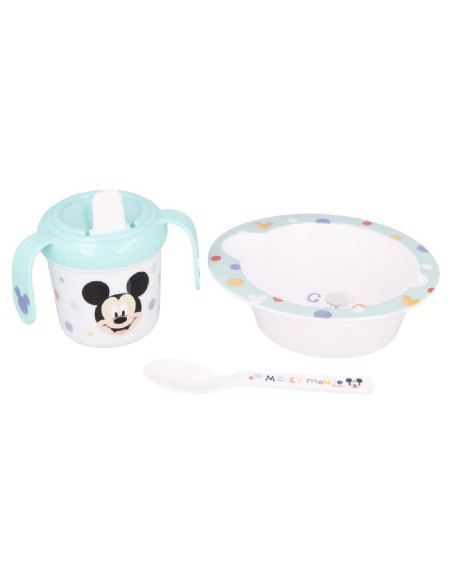 SET 3 PCS (TAZA CUENCO Y CUCHARA) COOL L