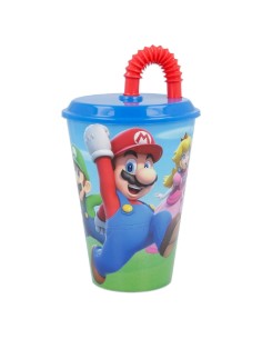 VASO CAÑA EASY PAJITA  430 ML SUPER MARI