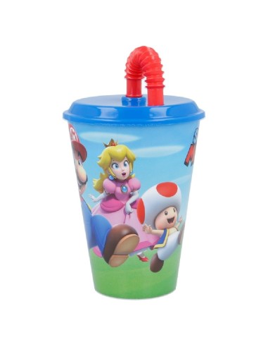 VASO CAÑA EASY PAJITA  430 ML SUPER MARI