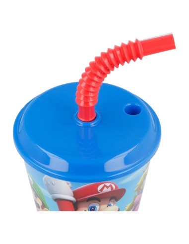 VASO CAÑA EASY PAJITA  430 ML SUPER MARI