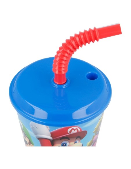 VASO CAÑA EASY PAJITA  430 ML SUPER MARI
