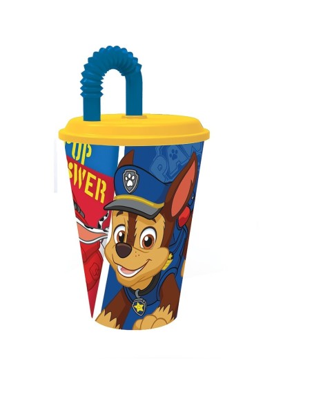 VASO CAÑA EASY 430 ML PAW PATROL PUP POW