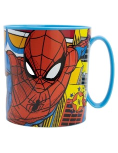 TAZA MICRO 350 ML SPIDERMAN ARACHNID GRI