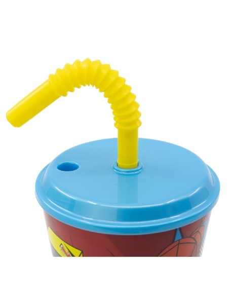 VASO CAÑA EASY 430 ML SPIDERMAN ARACHNID