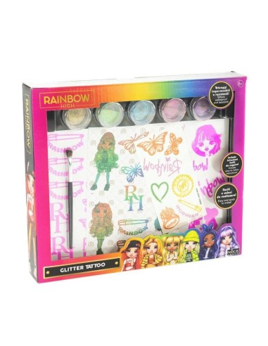 SET TATUAJES MAGICOS RAINBOW HIGH