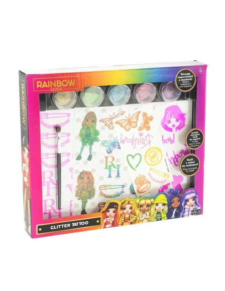 SET TATUAJES MAGICOS RAINBOW HIGH