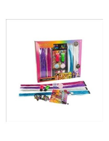 JUEGO DECORA TU CABELLO RAINBOW HIGH