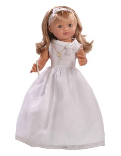 MUÑECA DE COMUNION MARIA RUBIA  2