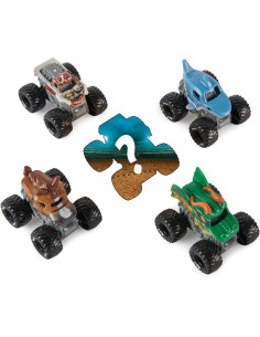 MONSTER JAM PACk 5 MINI COCHES  2