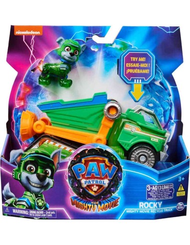 Rocky Mighty Movie Vehiculo Paw patrol