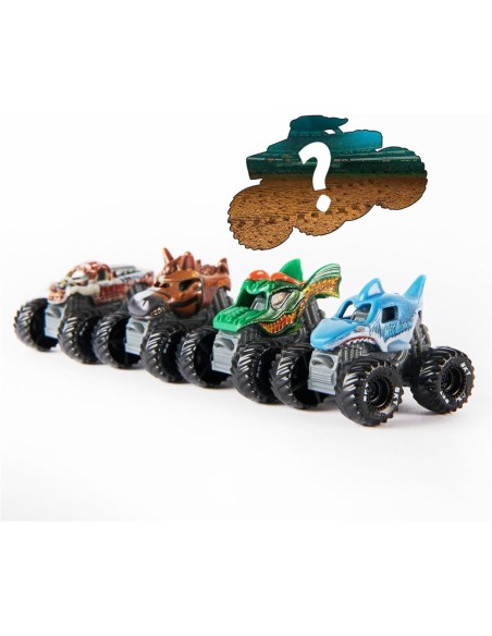 MONSTER JAM PACk 5 MINI COCHES 