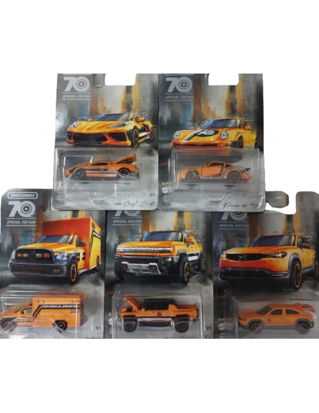 MATCHBOX 70 AÑOS VEHÍCULOS SURTIDOS 1:64