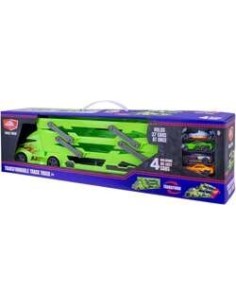 TRANSFORMING TRACK TRUCK INCL. 4 COCHES 2