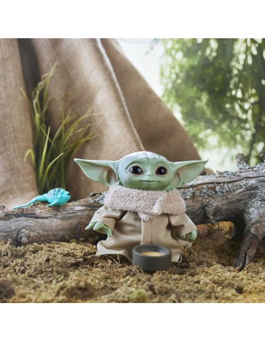 STAR WARS BABY YODA PELUCHE ANIMATRONICO