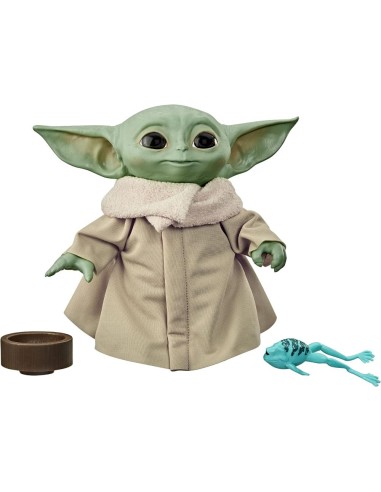 STAR WARS BABY YODA PELUCHE ANIMATRONICO