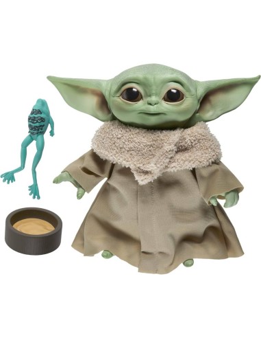 STAR WARS BABY YODA PELUCHE ANIMATRONICO