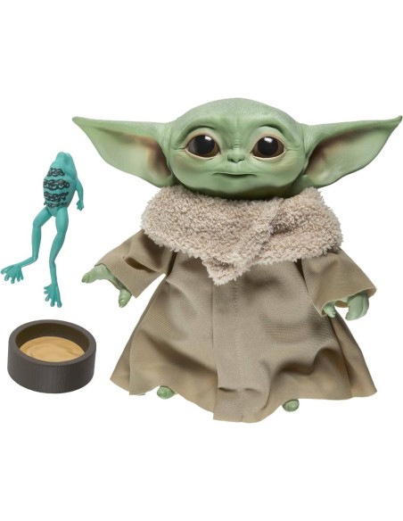 STAR WARS BABY YODA PELUCHE ANIMATRONICO
