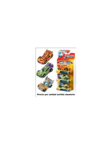 T-RACERS MIX ´N RACE - Pack 3 Blister 1x