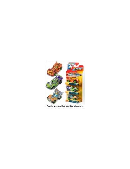 T-RACERS MIX ´N RACE - Pack 3 Blister 1x