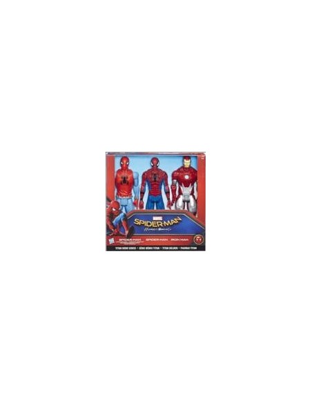 SPIDERMAN HOMECOMING PACK 3 FIGURAS