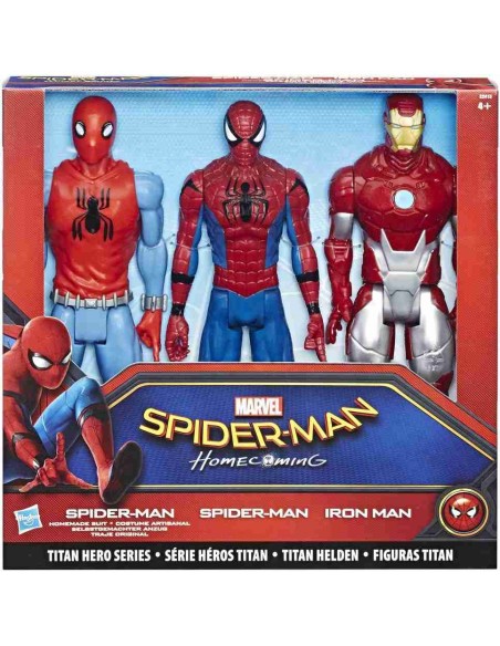 SPIDERMAN HOMECOMING PACK 3 FIGURAS