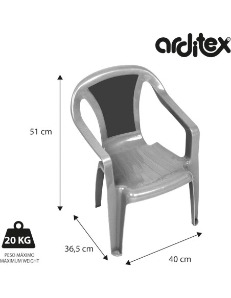 SILLA PP MONOBLOCK REAL MADRID