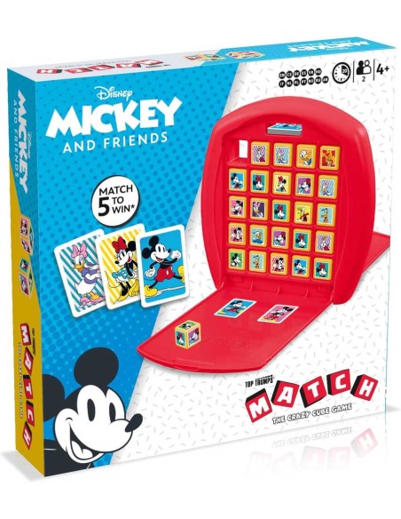 JUEGO 4 EN LINEA MATCH CRAZY - MICKEY