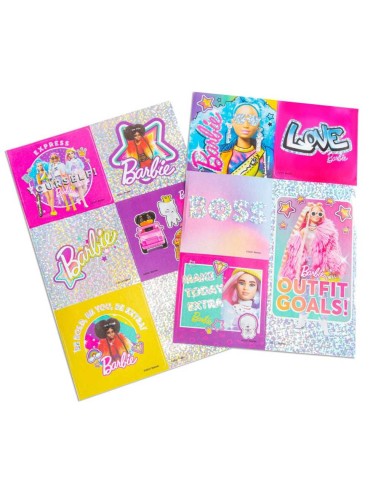 BARBIE EXTRA FLUFFY DIARY SET
