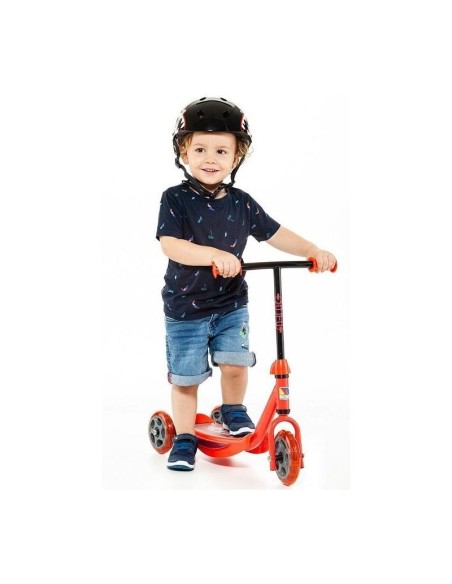 Patinete 3 Ruedas Rojo (altura 58cm)