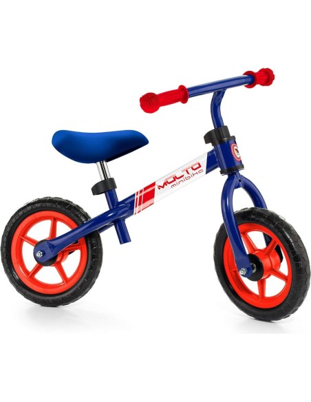 Bicicleta sin pedales azul Molto