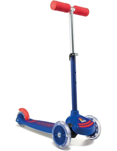 Maxi Patinete 3 ruedas azul con luces