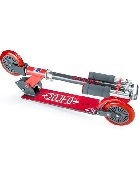 Patinete plegable Rojo 2 Ruedas