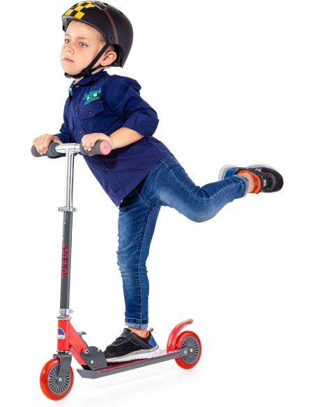 Patinete plegable Rojo 2 Ruedas
