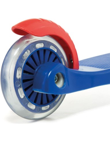 Maxi Patinete 3 ruedas azul con luces