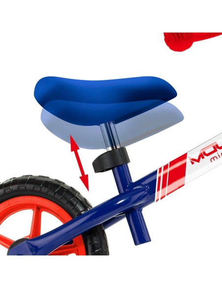Bicicleta sin pedales azul Molto