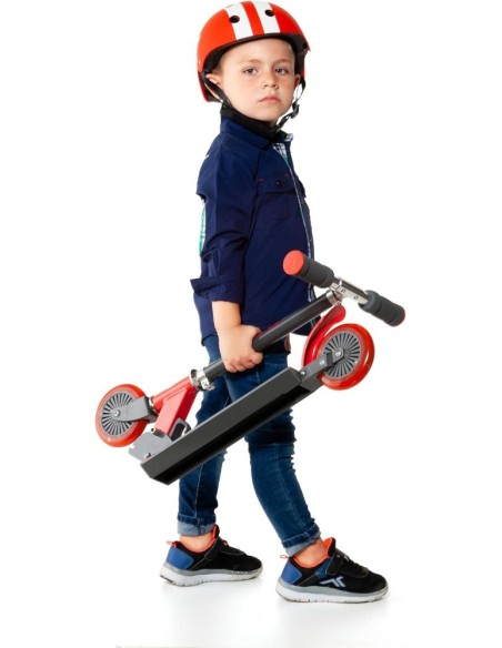 Patinete plegable Rojo 2 Ruedas