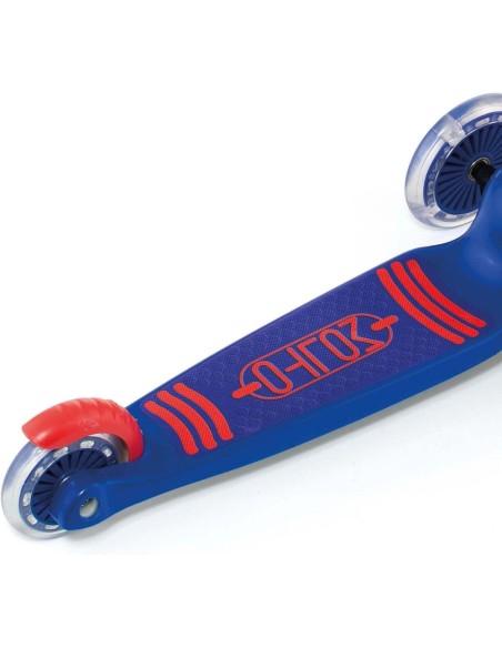 Maxi Patinete 3 ruedas azul con luces