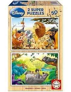 2X50 Animal Friends Rey León + Libro De