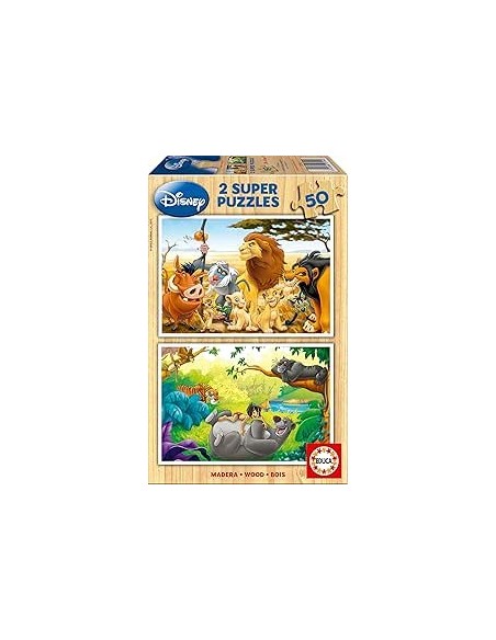2X50 Animal Friends Rey León + Libro De