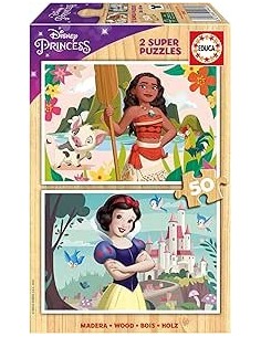 2X50 Disney Princess Vaiana + Snow White