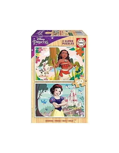 2X50 Disney Princess Vaiana + Snow White