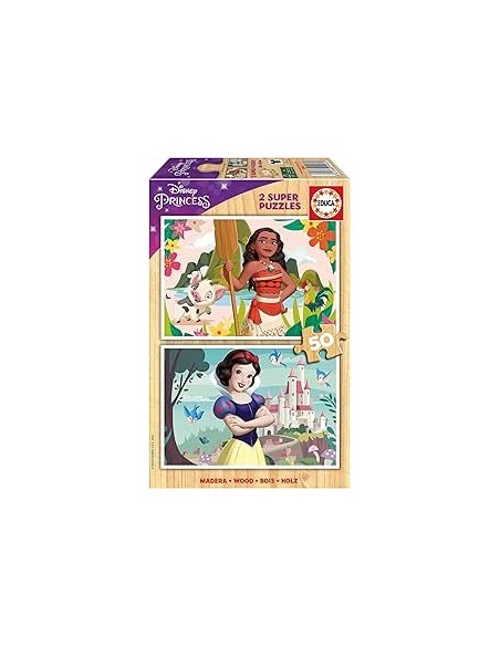2X50 Disney Princess Vaiana + Snow White