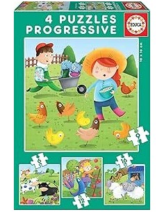 6-9-12-16 Animales De La Granja