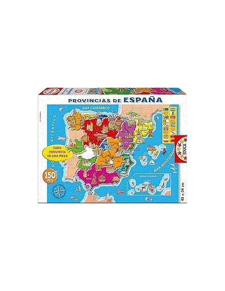 150 Provincias España  "Geopuzzles"