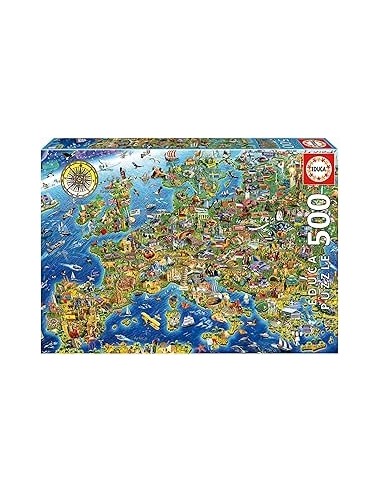 500 Mapa De Europa